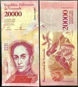 VENEZUELA 20000 BOLIVARES 2017 P NEW unc
