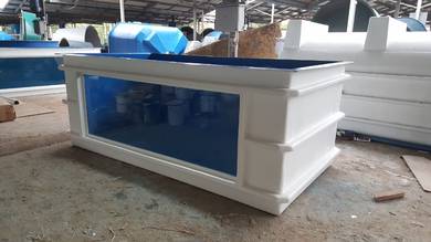 Fiberglass Fish Tank / Top Filter  :
