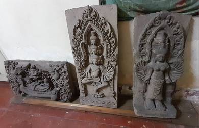 Sandstone sculpture carving