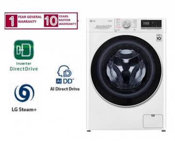 LG FV1409S4W 9kg Front Load Washer Oc1n3