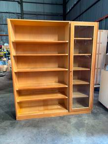 6x7ft Almari Display Cabinet Drawer Rack Shelves C