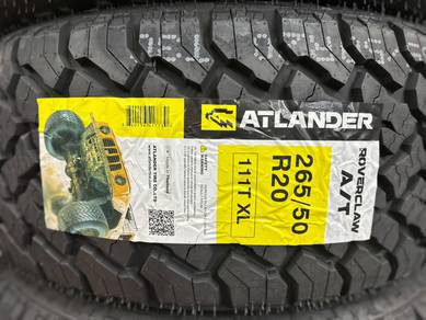 265/50/20 Atlander Roverclaw AT Thailand 2026 Tyre