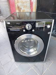 Jenama LG dd inverter combo 2in1 washer & dryer