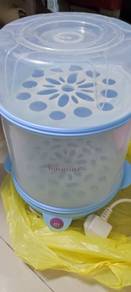Milk bottle steamer
