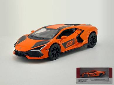 Kinsmart Lamborghini Revuelto Model Car (Orange)