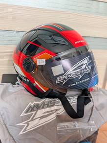 helmet grashaw cruzer red new