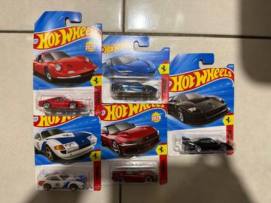 Lot Hotwheels Ferarri🔥