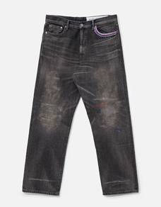 Neigbourhood Savage Denim DP Basic Pants (Black)