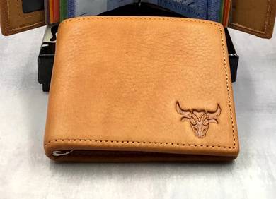 Genuine Leather R.Rider Men's Money Clip Wallet