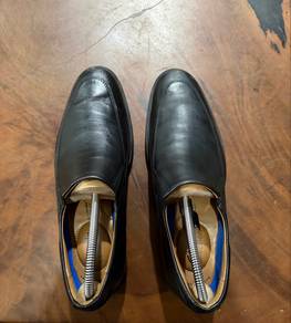 Clarks Mens Whiddon Step Black Leather - Wide Fit