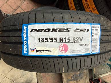 Tayar baru toyo cr1 185/55/15 tahun 26