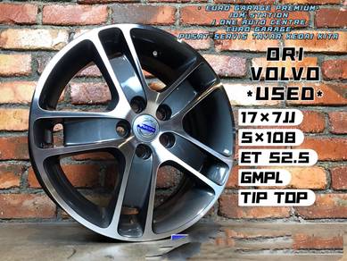 USED ORI VOLVO WHEELS 17inc C30 S40 V40 V50