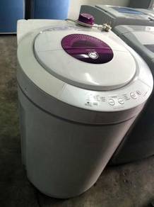 Top Automatic Mesin 8kg Sharp Washing Machine Pink