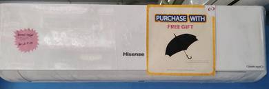 Hisense 1.0hp INVERTER air cond free install (NEW)