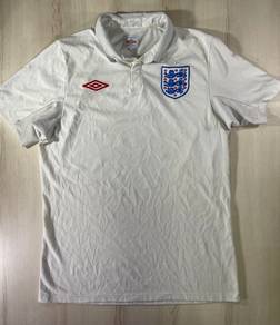 Umbro 2009 England Home Jersey #EZ Used