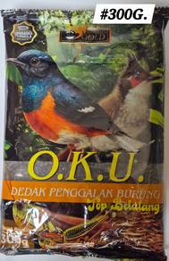 OKU Bird Feed Dedak Penggalak Burung Top Belalang