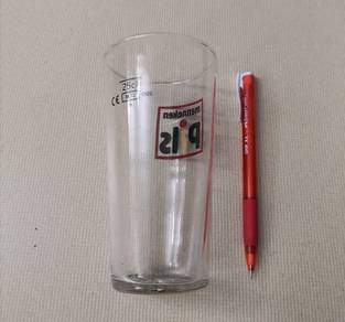 Manneken pils beer glass
