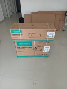 Aircond Hisense 1hp siap pemasangan S49