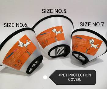 Elizabethan Collar #5 Cat Kucing Cone Shame Cover