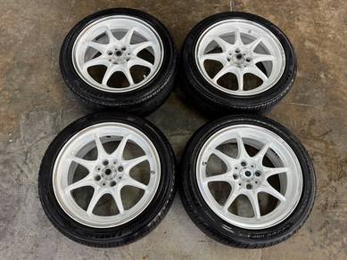 Rim second 16 Aow ce28 siap tayar myvi jazz city
