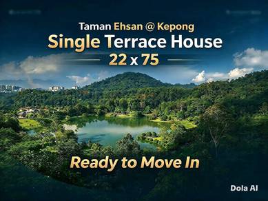 Terraced House For Sale in Kepong,KUL