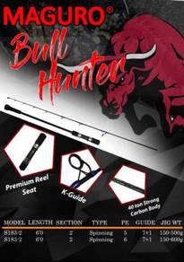 Maguro japan original bull hunter rod