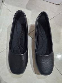 leather shoes black 