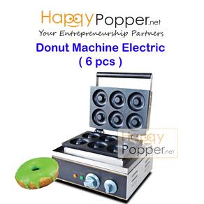 Commercial Mesin Donut Maker Machine Double heater