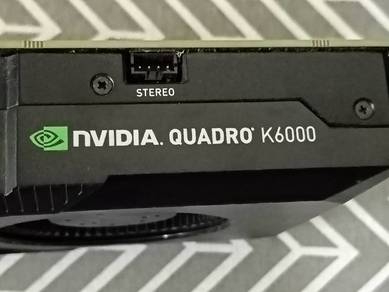 Nvidia Quadro K6000 12GB