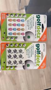 Golf ball sticker