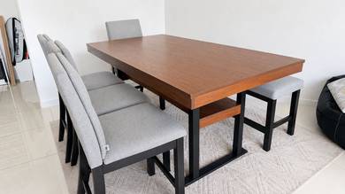 CK Home Tsuno Island Dining Table 6 seater