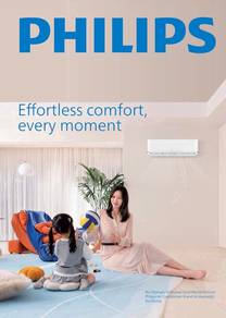 Philips 1hp aircond + pasang
