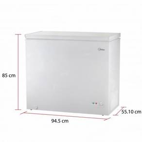 Media chest freezer 205L