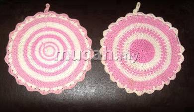 Crochet Doilies/ Pot Holders - Set of 2