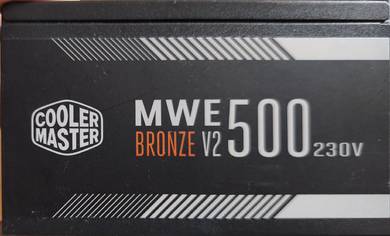 Cooler Master MWE Bronze 500w PSU power supply