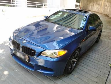 BMW M5 (CBU) in Mont Kiara, KUL