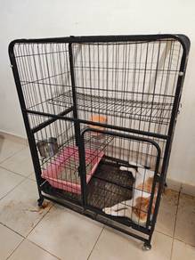 3 cat cage