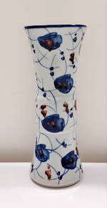 Blue & White Liuyeping Abstract Motif Ceramic Vase