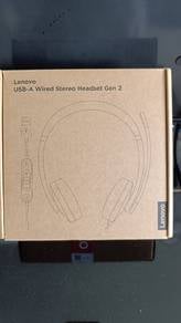 Lenovo usb wired Stereo headset 