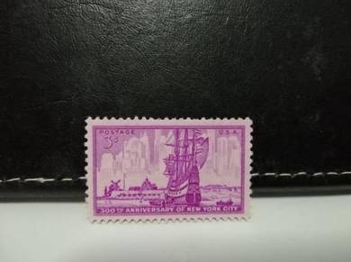 1953 USA Stamp 300th Anniversary New York City