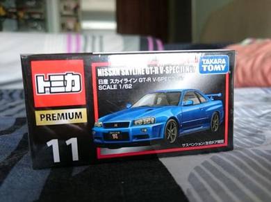 Tomica Premium Nissan Skyline GT-R R34 V Spec II