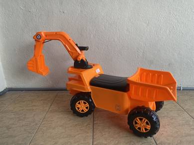 excavator kids ride