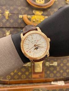 Blancpain Complete Calendar GMT 18K 750 Rose Gold