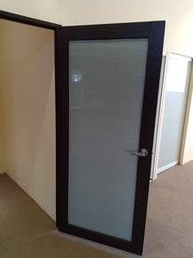 56) Pintu Bilik Office (Aluminium-Kace)