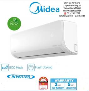 Midea 2hp  Inverter air cond free install (NEW)