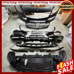 Mercedes W176 A45 FACELIFT FRONT BUMPER SET NEW