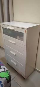 Used ikea malm 4 drawers cupboard