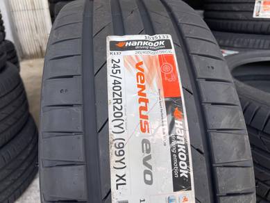 Tayar baru 245 40 20 hankook ventus evo 2025 tyre