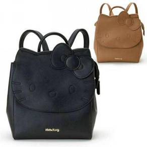 Hello kitty black brown backpack bag RBHB060