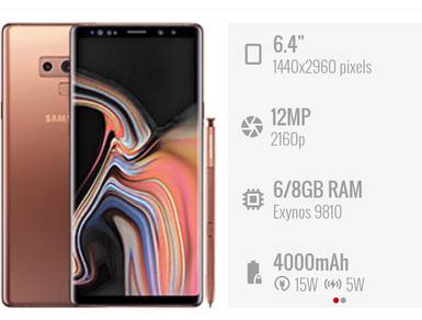 Samsung note 9 untuk dijual